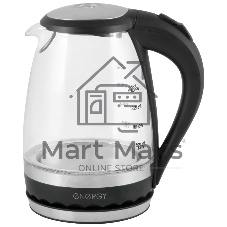 Чайник Energy E-279 1.5 л,стекло,черный