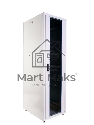 Шкаф телекоммуникационный напольный ЭКОНОМ 42U (800 × 1000) дверь перфорированная 2 шт.