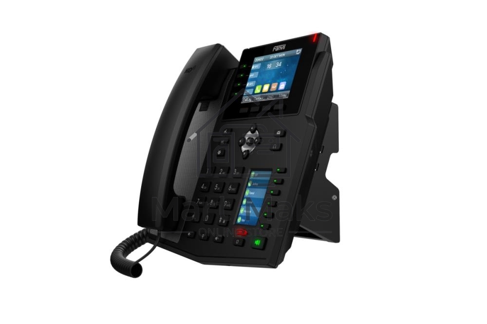 Телефон IP Fanvil X5U 16 линий, цветной экран 3.5
