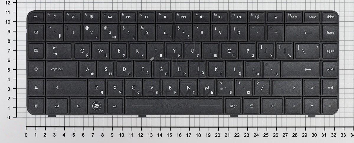Клавиатура для ноутбука HP Compaq Presario CQ62 CQ56 G62 G56 черная