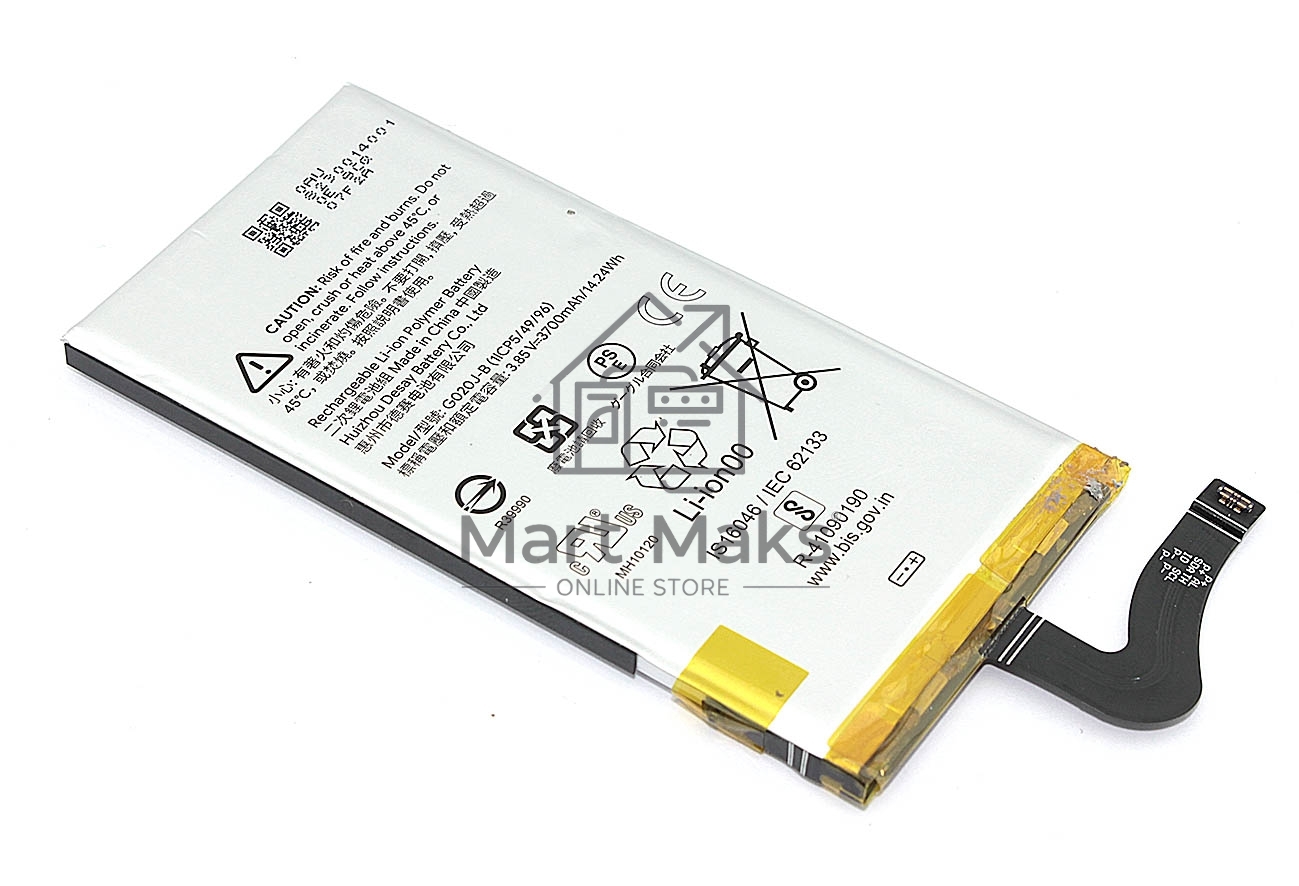 Аккумуляторная батарея для Google Pixel 4XL (G020J-B) 3.85V 3700mAh Li-Pol