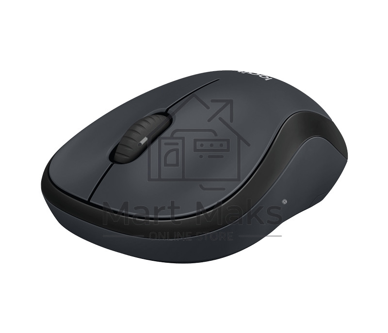 Мышь беспроводная Logitech M220 SILENT черный, 1000 dpi, радиоканал, USB, кнопки - 3
