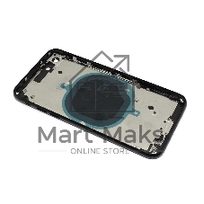 Задняя крышка (стекло) в сборе со стеклом камеры для Apple iPhone SE2, iPhone SE3 черный