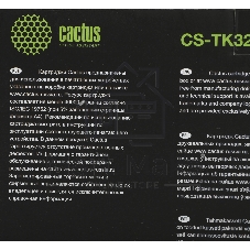 Картридж лазерный Cactus CS-TK3200 (TK-3200) черный (40000 стр.) для Kyocera P3260dn