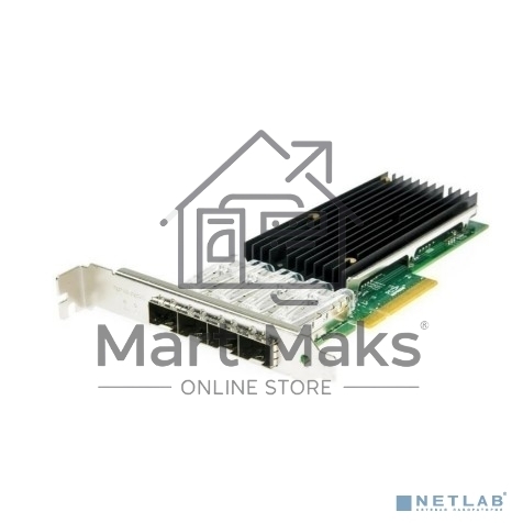 Сетевой адаптер PCIE 10GB FIBER 4SFP+ LREC9804BF-4SFP+ LR-LINK