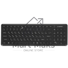 Комплект клавиатура+мышь Gembird KBS-9200 беспроводной, USB, 1000 DPI, чёрный