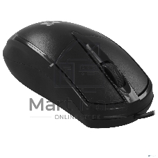 Мышь проводная Defender Trace MB-989 черный, 1000 dpi, USB, кнопки - 3