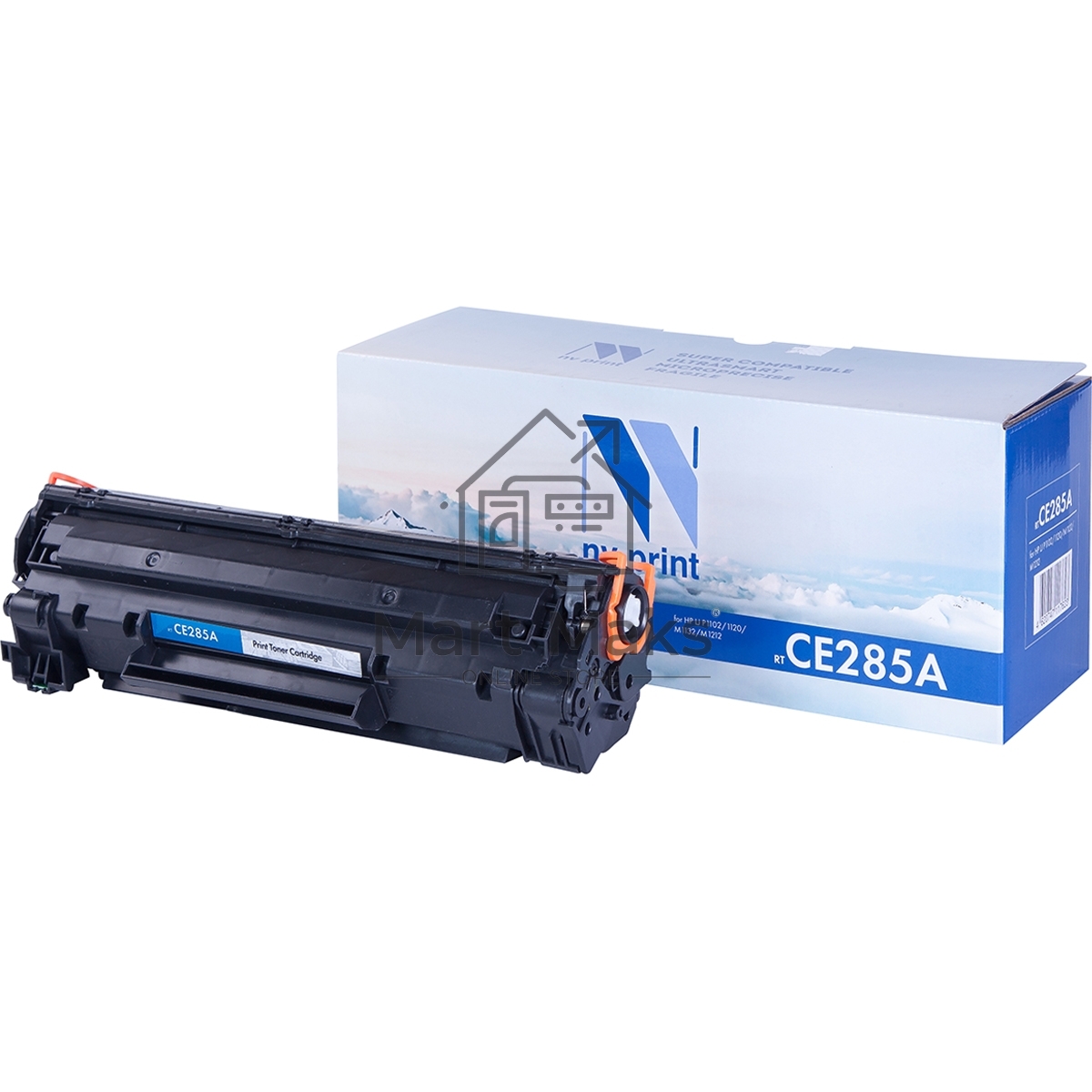 Картридж лазерный NVPrint совместимый HP CE285A для LJ P1102/1120/M1132/M1212 (1600k)