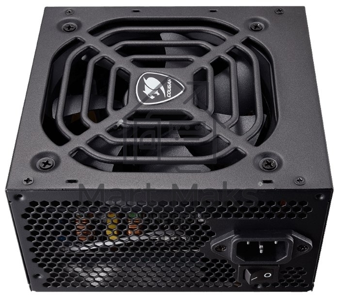 Блок питания Cougar CGR BS-500R, 500Вт BULK, 80 Plus Bronze, 120мм, черный