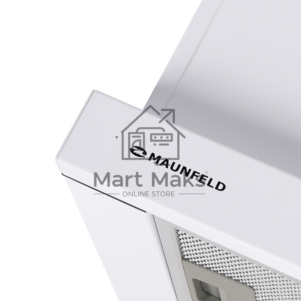 Вытяжка встраиваемая Maunfeld VS Light 50 белый, 50 см, 520 куб. м/ч, 56 дБ