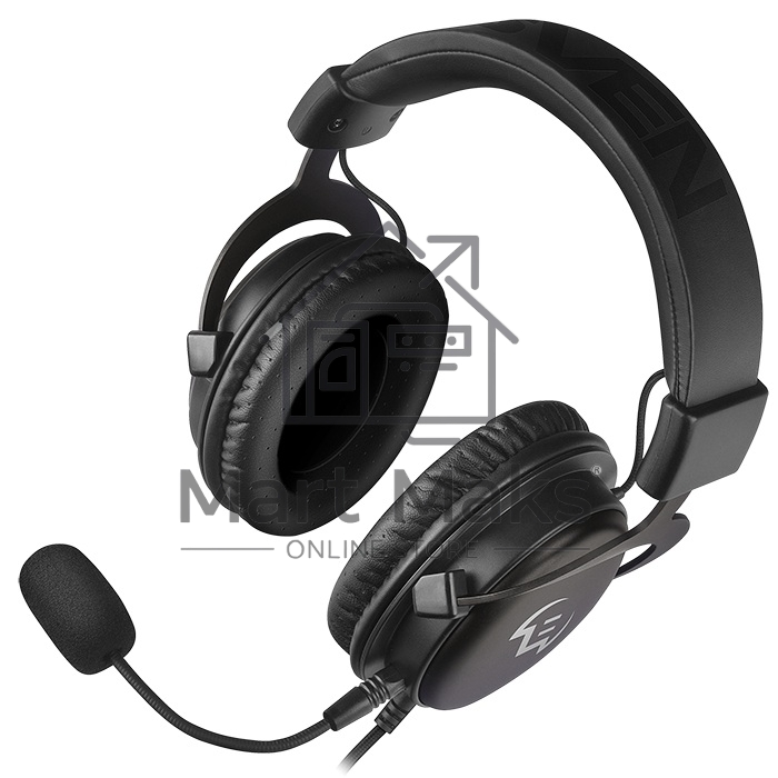 Игровые наушники SVEN AP-G999MV с микрофоном серый (50 мм, мини-джек (стерео) O 3,5 мм (4 pin))