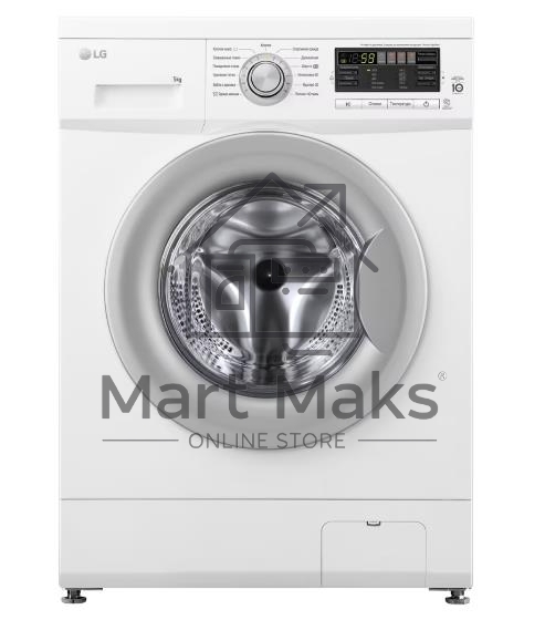 Стиральная машина LG F10B8LD7 белая, загрузка фронтальная 5кг, 1000 об/мин., класс: A