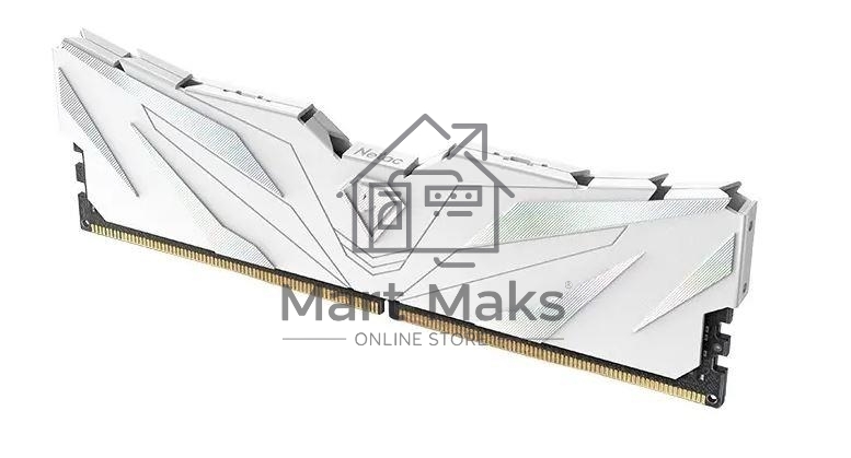 Оперативная память NETAC, DDR4, 8GB (1x8GB), 3600MHz, CL18, DIMM, с радиатором, белый