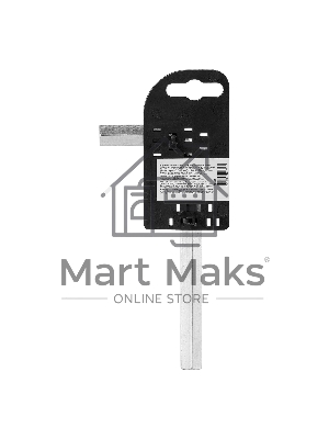 Ключ имбусовый Сибртех HEX, 12мм, 45x, закаленный, никель Сибртех