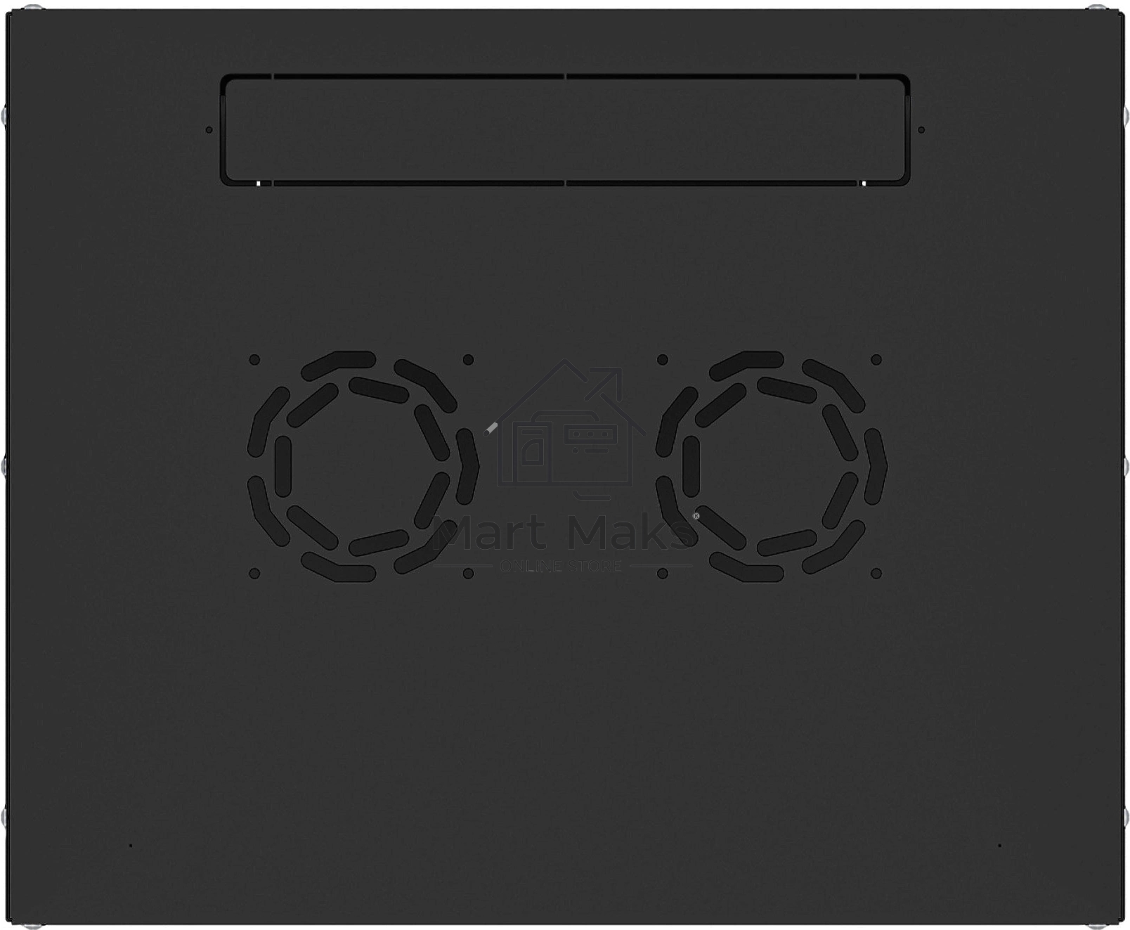 Шкаф коммутационный NTSS Lime (NTSS-WL9U5560GS-BL) настенный 9U 550x600мм пер.дв.стекл несъемн.бок.пан. 30кг черный 500мм 15кг 110град. 500мм IP20 сталь