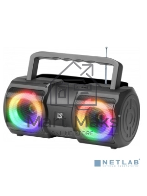 Акустическая система Defender Beatbox 20 черный Мощность звука 20 Вт да 1 кг