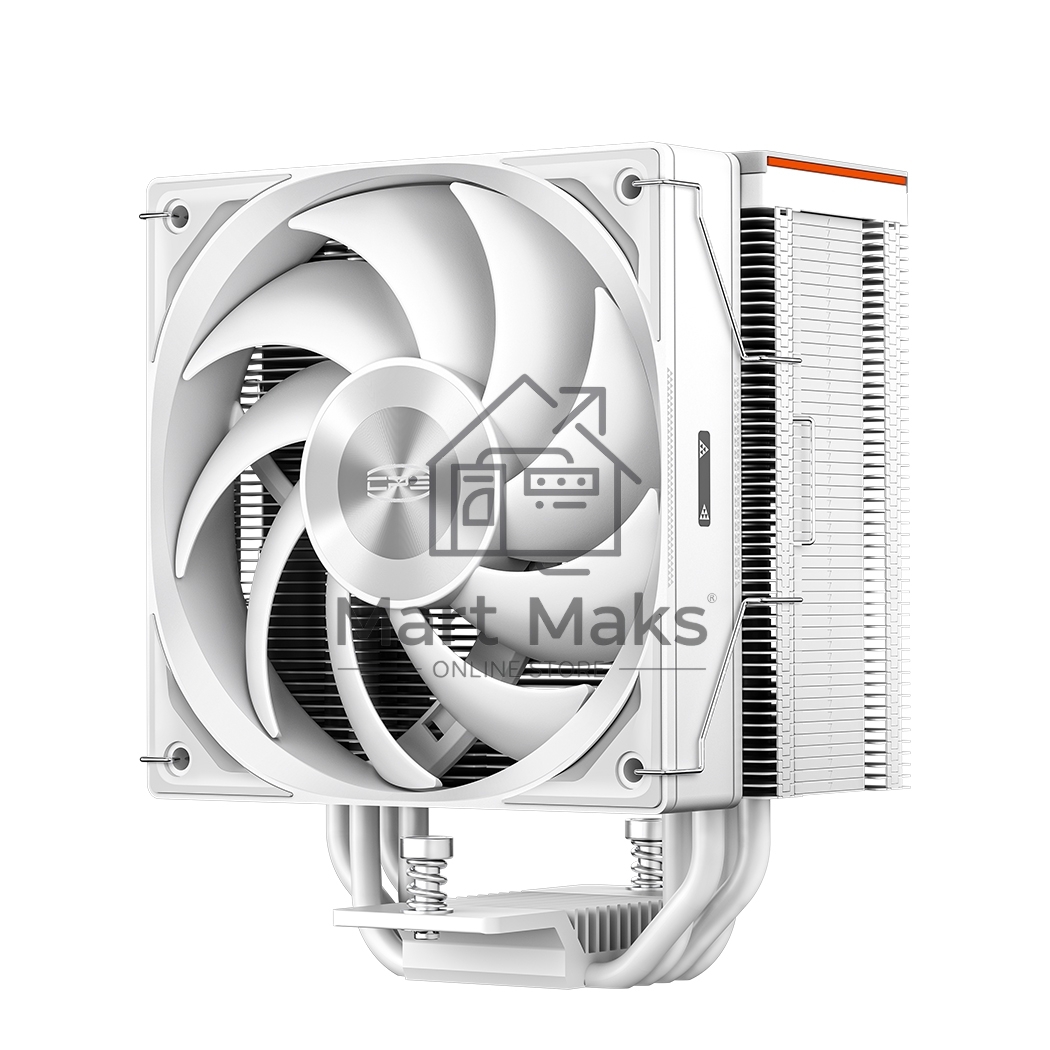 Кулер для процессора PCCooler RZ400 V2 WH белый 120мм алюминий+медь 2000rpm 32db 4-pin 230W 155мм