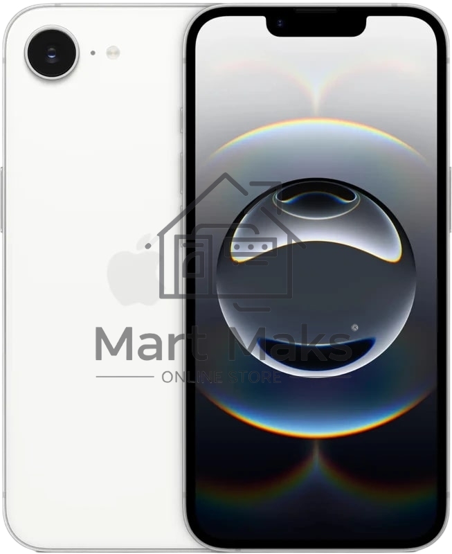 Смартфон Apple iPhone 16e, 8/128Gb, белый