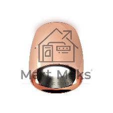Светильник Ambrella Light XS1144001 PPG/PBK золото розовое полированное/черный полированный MR16 GU5.3 (C1144, N7031)