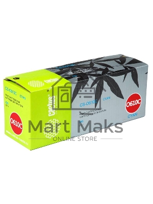 Картридж лазерный Cactus CS-O610C голубой (6000 стр.) для Oki C610 series