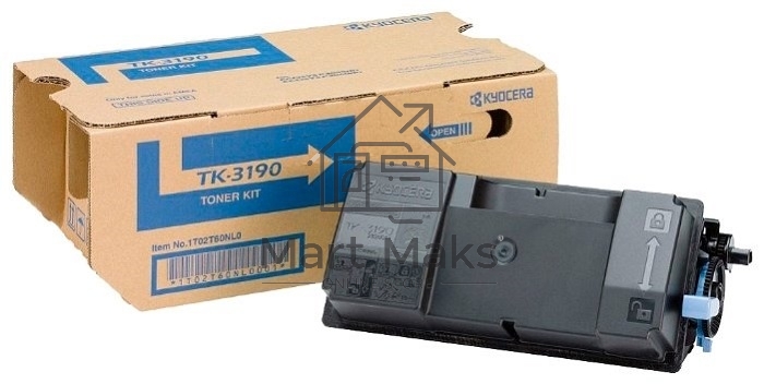 Картридж лазерный Kyocera TK-3190 (1T02T60NL0/1T02T60NL1) черный для P3055dn/P3060dn 25000 стр.