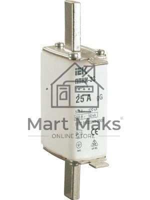 Вставка плавкая ППНИ-33 25А габарит 0 ИЭК DPP20-025