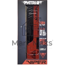 Оперативная память Patriot Viper Elite II, DDR4, 8GB (1x8 GB), 3600 MHz, CL20, DIMM, радиатор, красный/черный