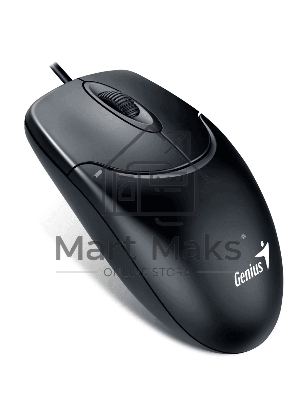Мышь проводная Genius NetScroll 120 V2 черный, 1000 dpi, USB, кнопки - 3