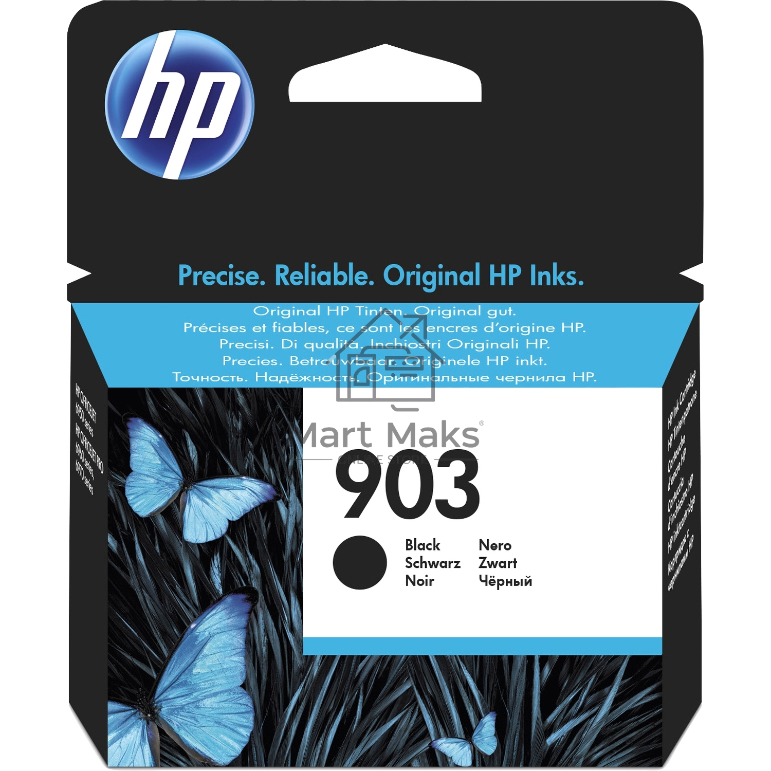 Картридж струйный HP 903 T6L99AE черный для HP OJP 6960/6970 (300стр.)