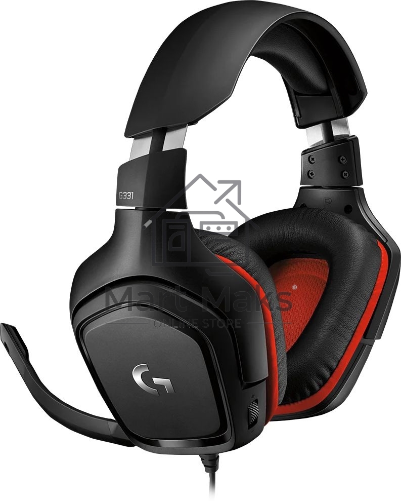 Наушники с микрофоном Logitech G331 черный (981-000758)