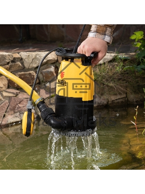 Дренажный насос для чистой и грязной воды DP-900S, 900 Вт, напор 9 м, 18000 л/ч Denzel