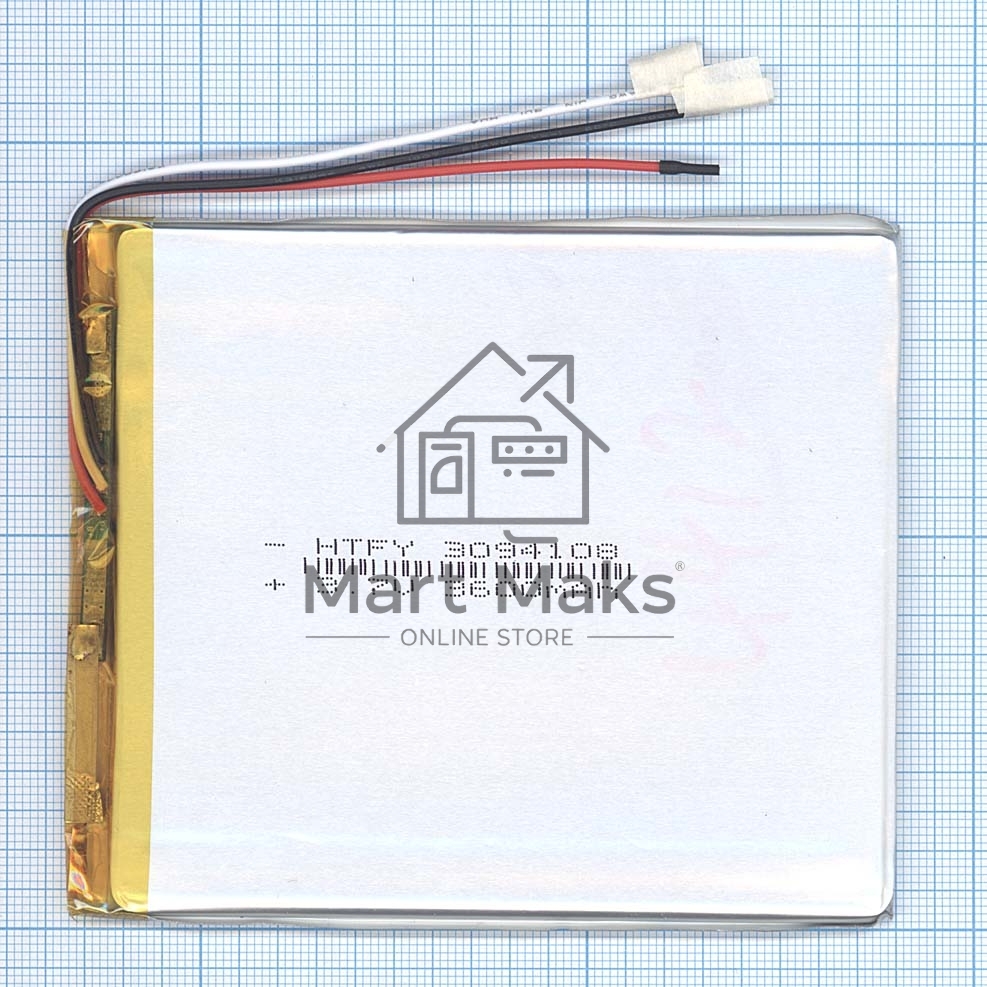 Аккумулятор Li-Pol (батарея) 3*94*108мм 3pin 3.7V/3600mAh