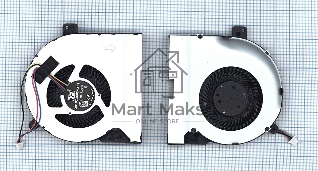 Вентилятор (кулер) для ноутбука Asus ROG Strix GL502 GL502VS GL502VY GPU 12мм