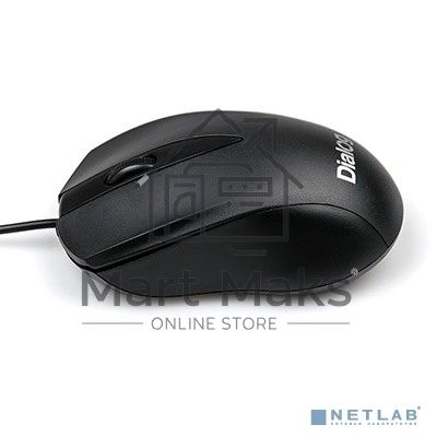 Мышь проводная Dialog Comfort MOС-15U черный, 1200 dpi, USB, кнопки - 3