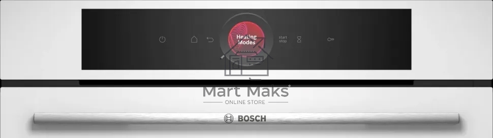 Встраиваемый духовой шкаф электрический Bosch Serie 8 HBG7341W1 белый