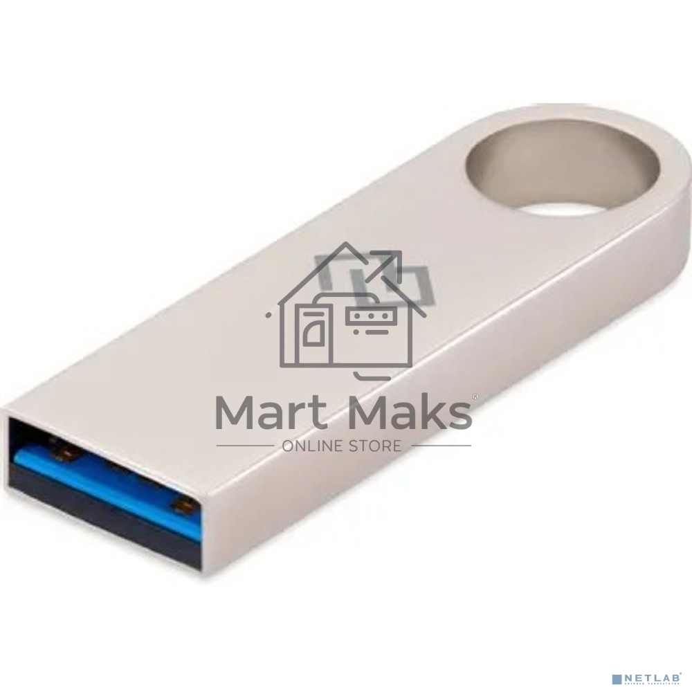 Флешка USB R/W Digma R/W 32GB DRIVE3 DGFUL032A30SR USB3.0 серебристый