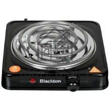 Плита настольная электрическая Blackton Bt HP102B чёрный, 1 кВт, ТЭН, конфорки - 1, нержавеющая сталь, поворотные переключатели
