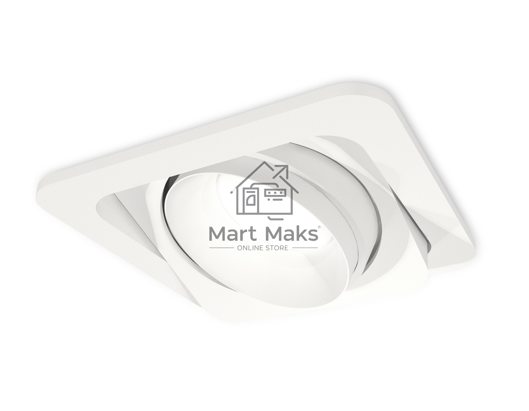 Комплект встраиваемого поворотного светильника Ambrella light XC7658020 SWH белый песок MR16 GU5.3 (C7658, N7030)