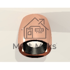 Светильник Ambrella Light XS1144001 PPG/PBK золото розовое полированное/черный полированный MR16 GU5.3 (C1144, N7031)