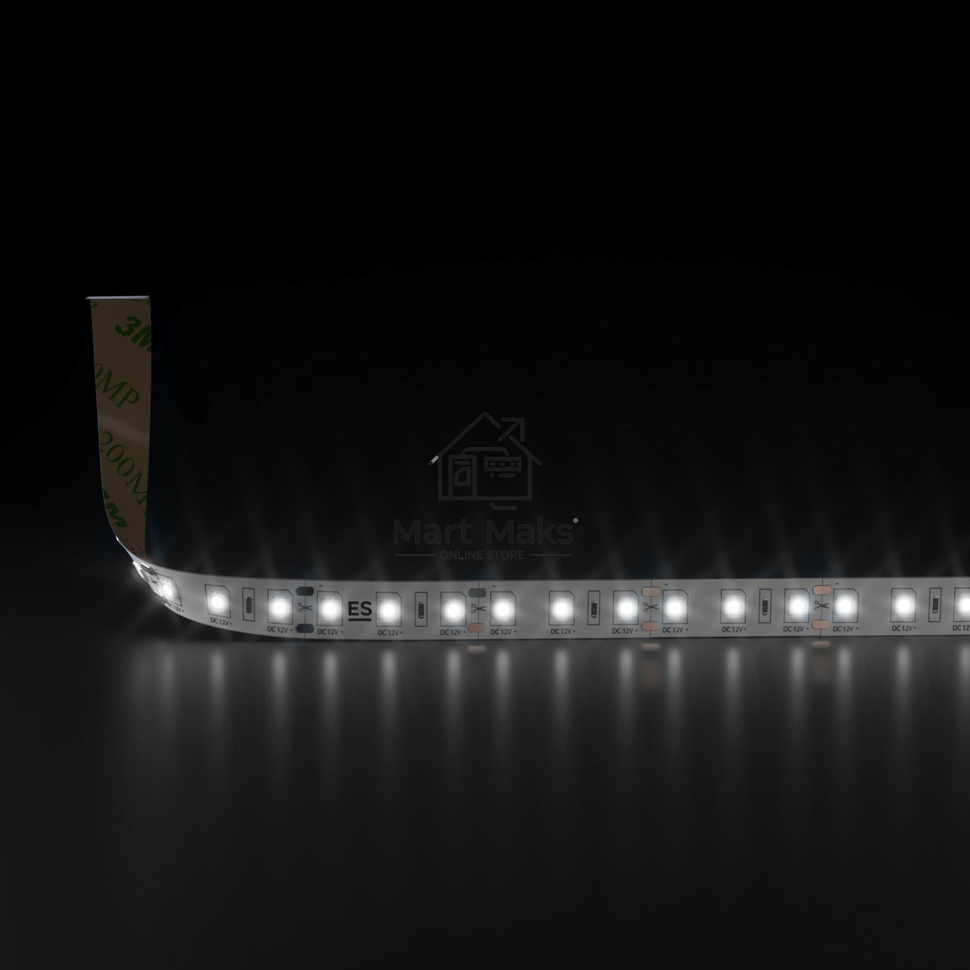 Лента светодиодная 5050 24V 60Led 14,4W IP20 / 60Led 14,4W IP20 4200K дневной белый