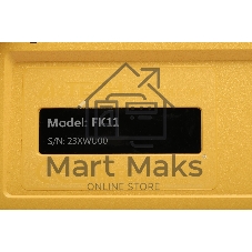 Комплект клавиатура+мышь A4Tech FStyler F1110 проводной, USB, 2000 DPI, чёрный/жёлтый