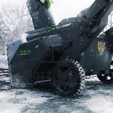 Снегоуборщик аккумуляторный GreenWorks GD82, 56 см, 82V, бесщеточный, без АКБ и ЗУ (2602507)