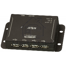Удлинитель по кабелю ATEN 4-Port USB 2.0 CAT 5 Extender (up to 50m)