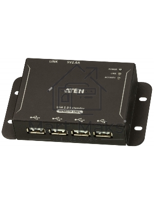 Удлинитель по кабелю ATEN 4-Port USB 2.0 CAT 5 Extender (up to 50m)