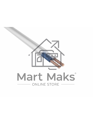 Провод соединительный ПВС 2х1,0 мм² 200 м белый ГОСТ 7399-97