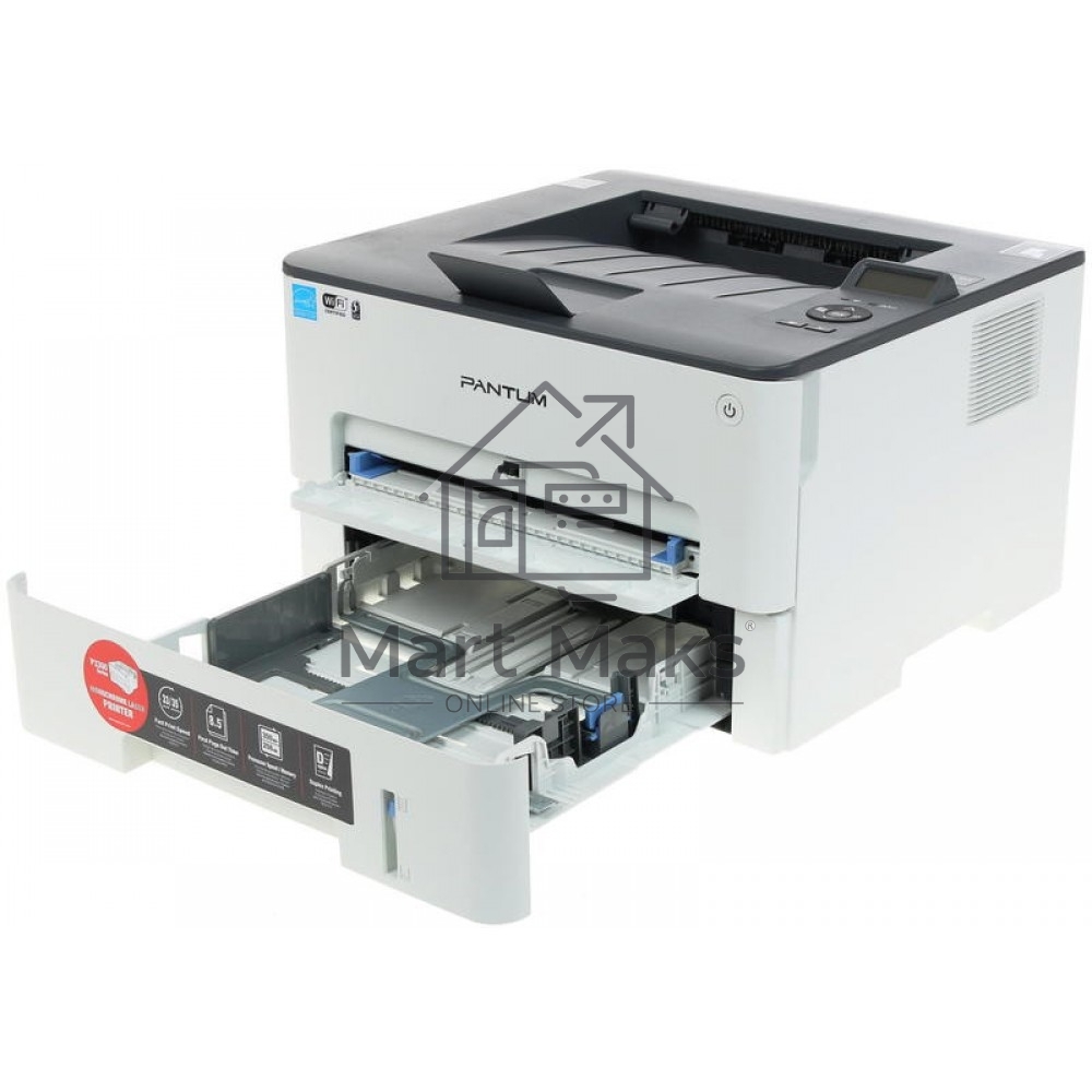 Принтер лазерный PANTUM P3300DW, A4, ч/б, печ. до 33 стр/мин., 1200 x 1200 dpi, RJ-45, Wi-Fi, NFC