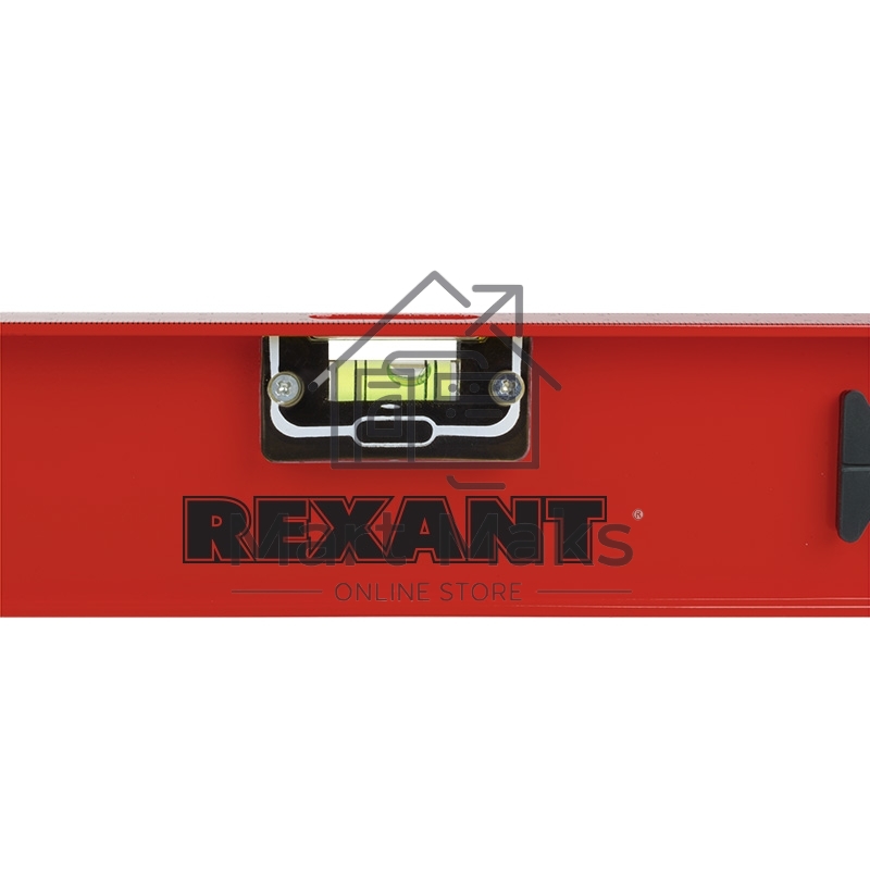 Уровень алюминиевый «Рельс», 1500 мм, 3 глазка (1 поворотный) Rexant