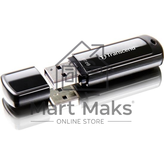 Флешка USB Transcend JetFlash 700 (TS64GJF700), 64Gb, USB 3.0, R/W 70/20, черный