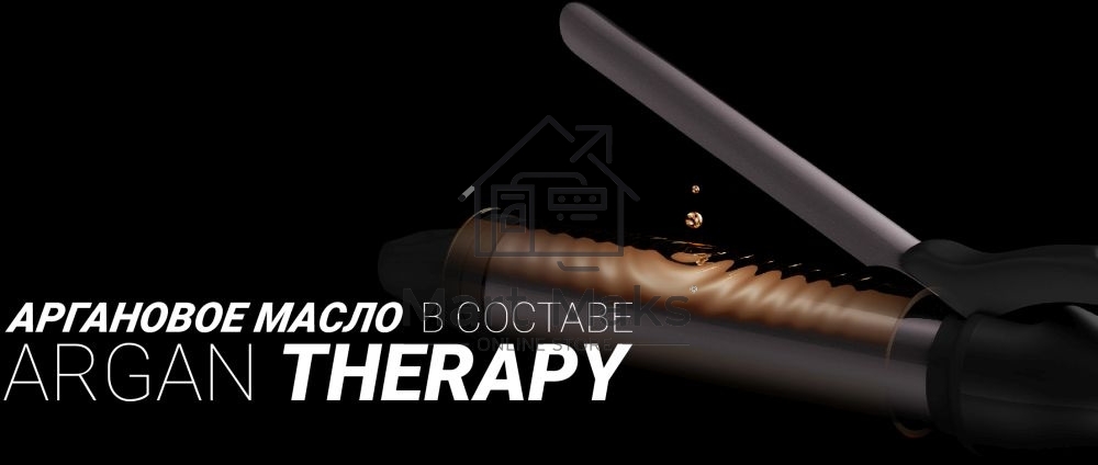 Щипцы Polaris PHS-3410TAi Argan Therapy PRO турмалиновое
