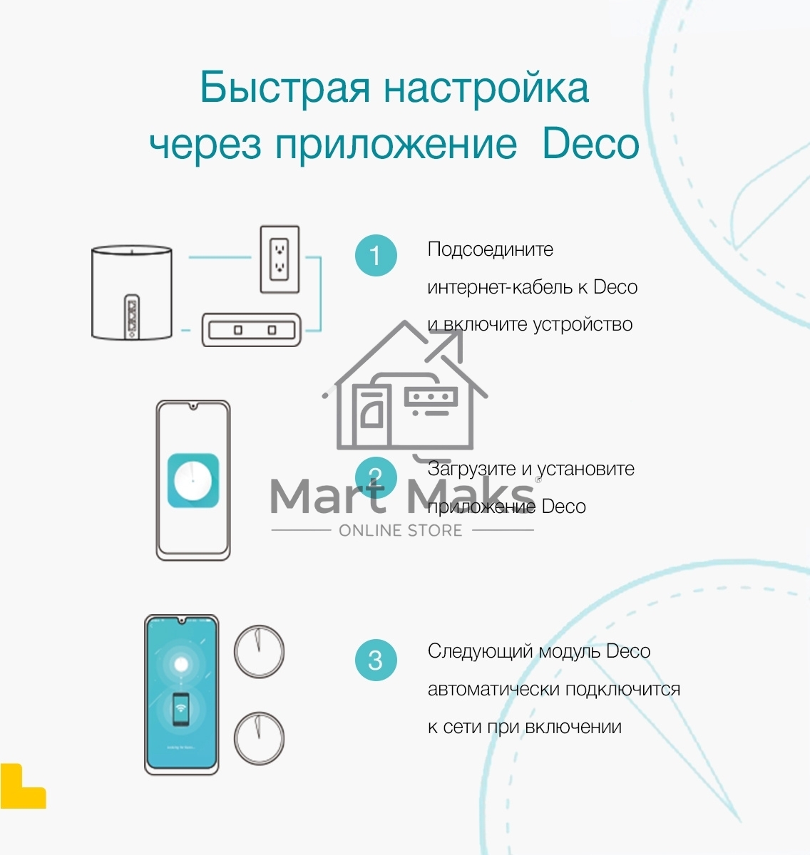 Домашняя Mesh Wi-Fi система TP-Link Deco S7(2-pack) AC1900